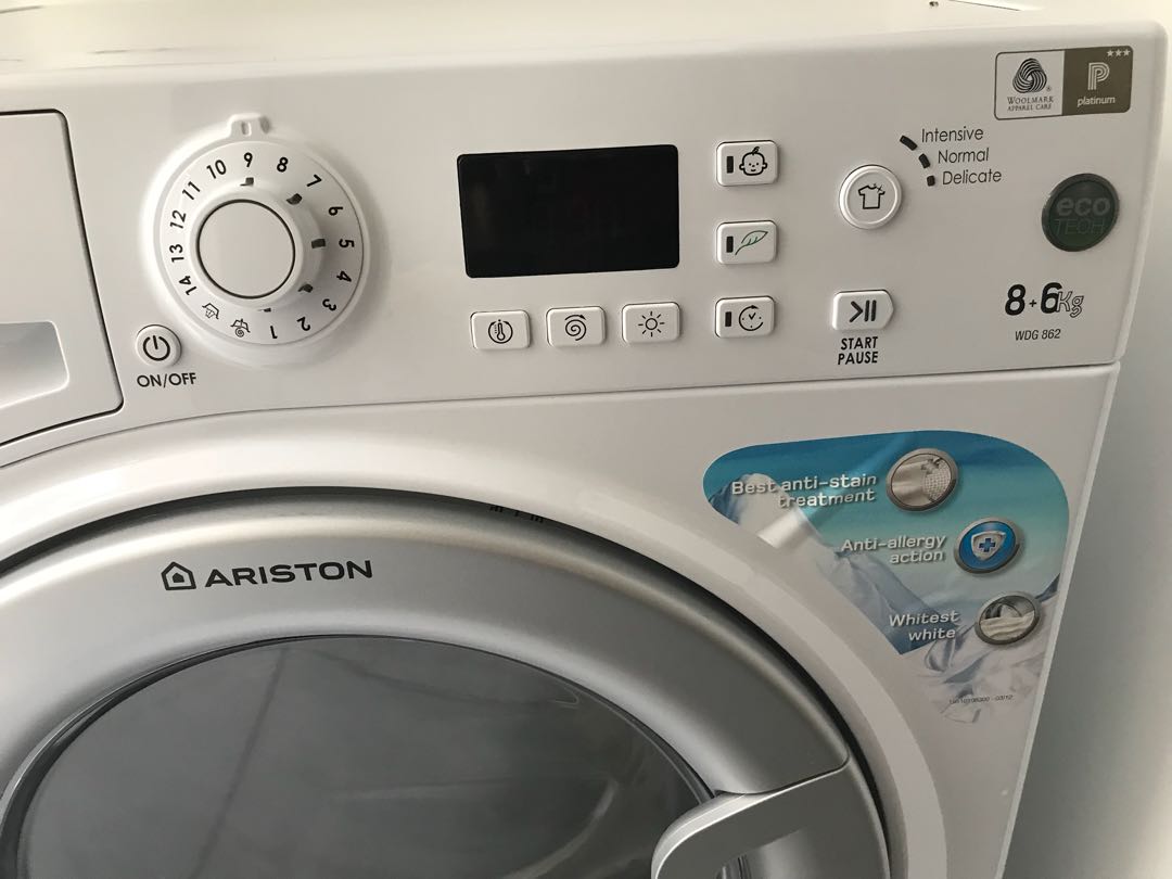 Ariston wash com dryer, TV & Home Appliances, Washing Machines and ...