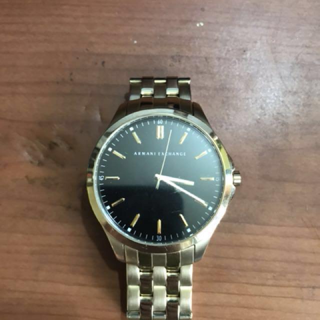 Armani Exchange Gold/Black AX2145 Watch 
