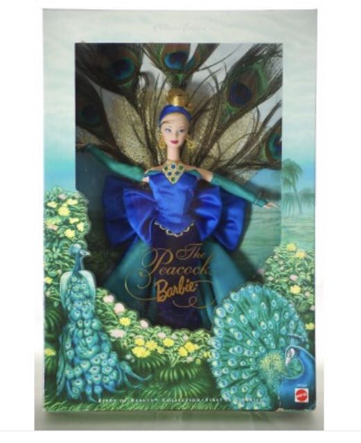 the peacock barbie