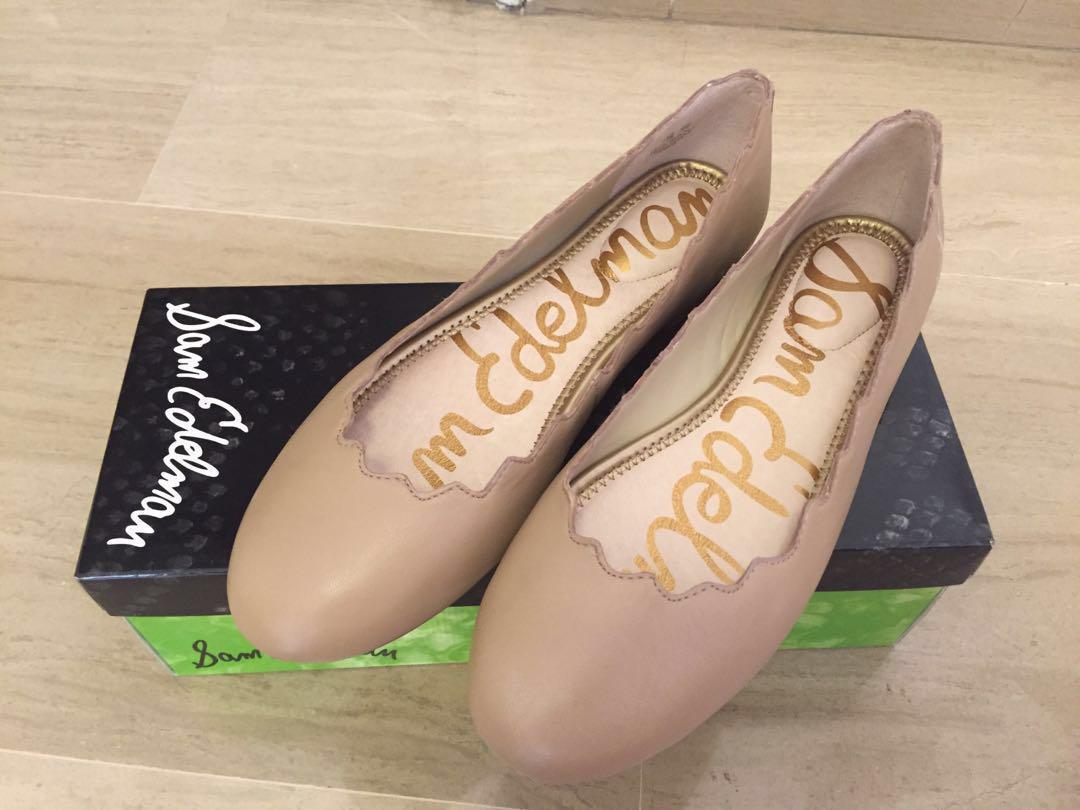 sam edelman francis scalloped flats