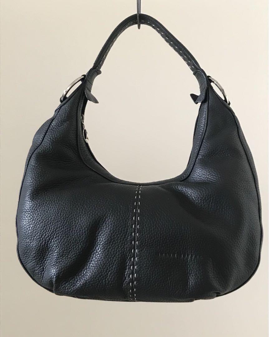 braun buffel leather bag