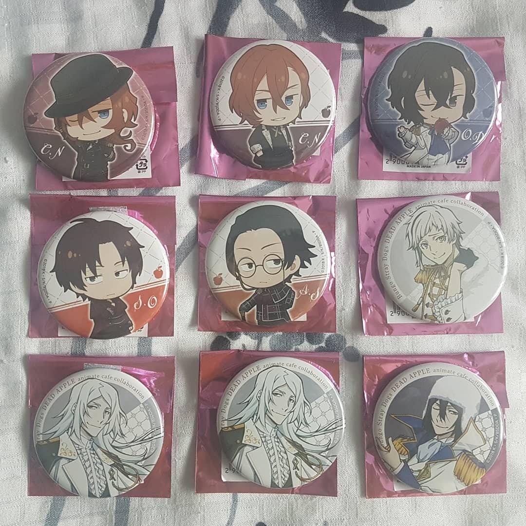 Wallpaper Bungou Stray Dogs Dead Apple Animate Cafe Badges Entertainment J For iPhone Free