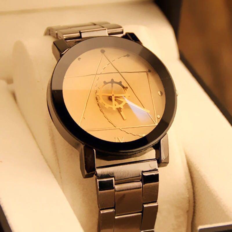 Quartz analog wrist hotsell watch