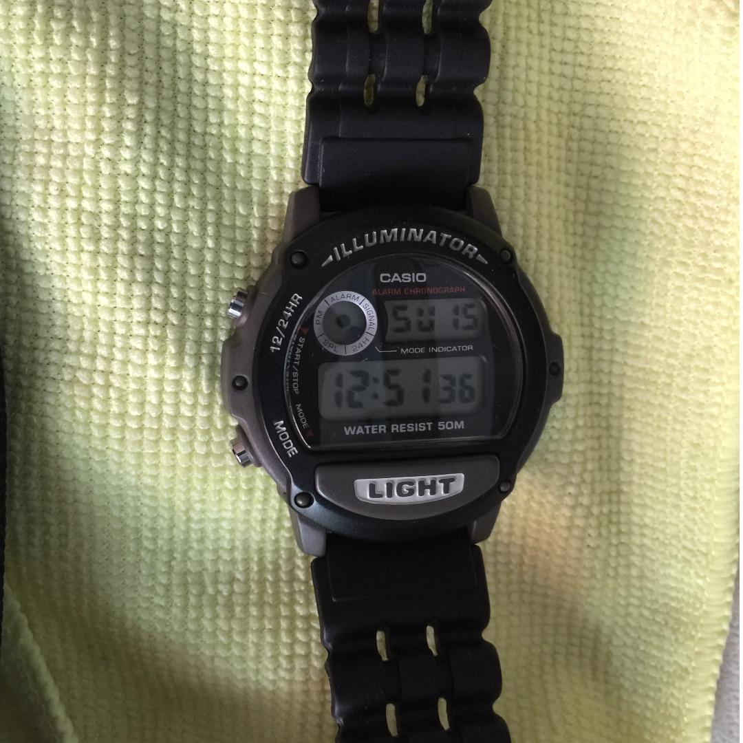 casio old model watch