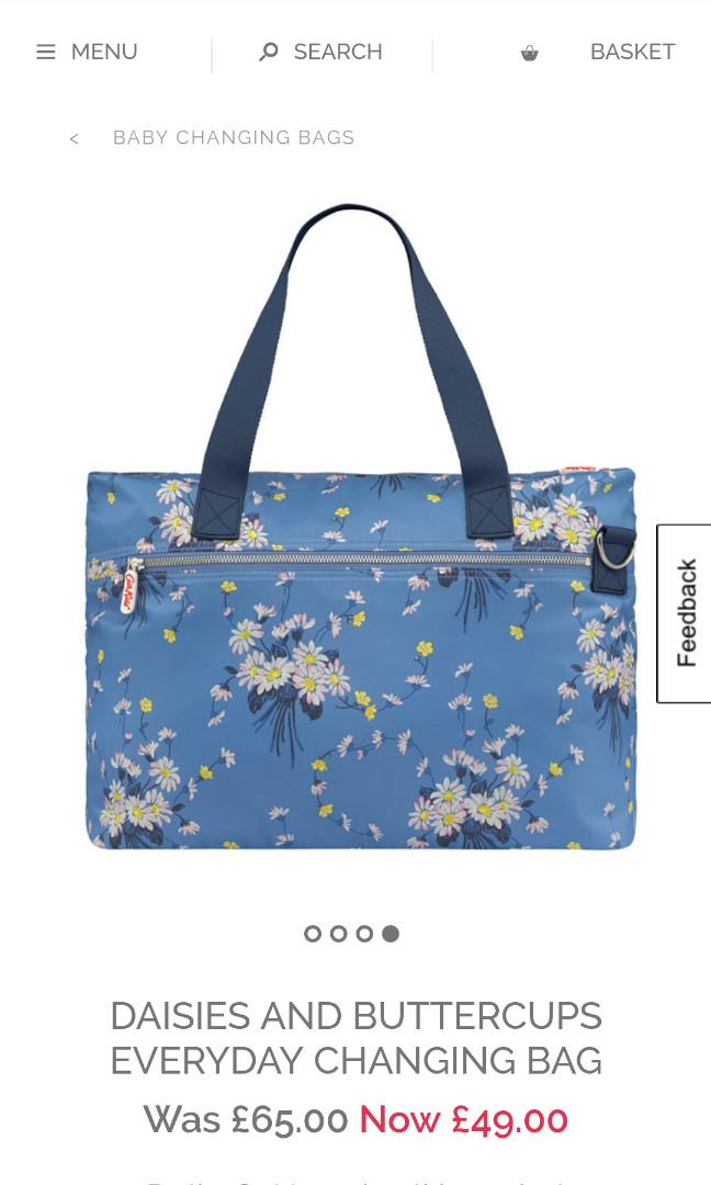 Cath Kidston Daisies and Buttercups Everyday Changing and Diaper