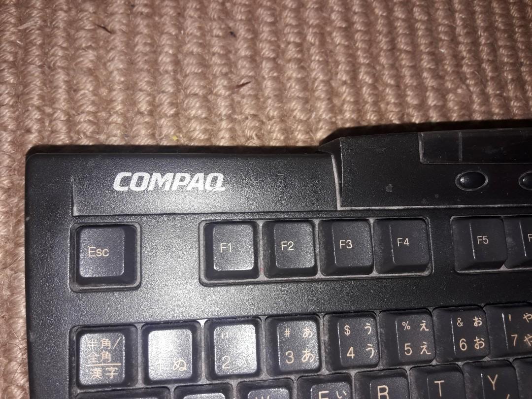 Compaq keyboard (Category: Computer Keyboard) located in Las Pinas. Submitted by jaziyah4 (Listing ID 176154738, Image 2). Description: Used heavy duty keyboard. Brand: Compaq.