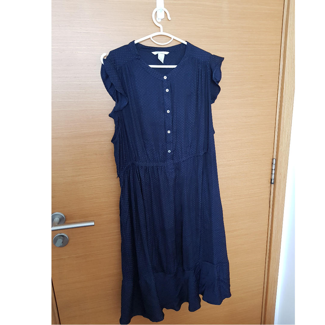 Dark Blue H M Maternity Dress L Women S Fashion Clothes Dresses