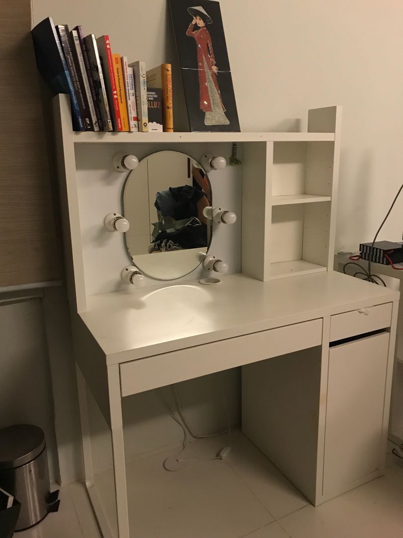 Dresser study table outlet