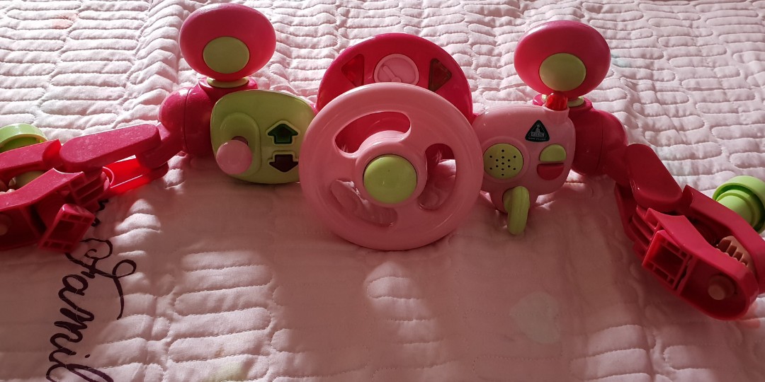 Early Learning Centre Lights and Sounds Buggy Driver Pink