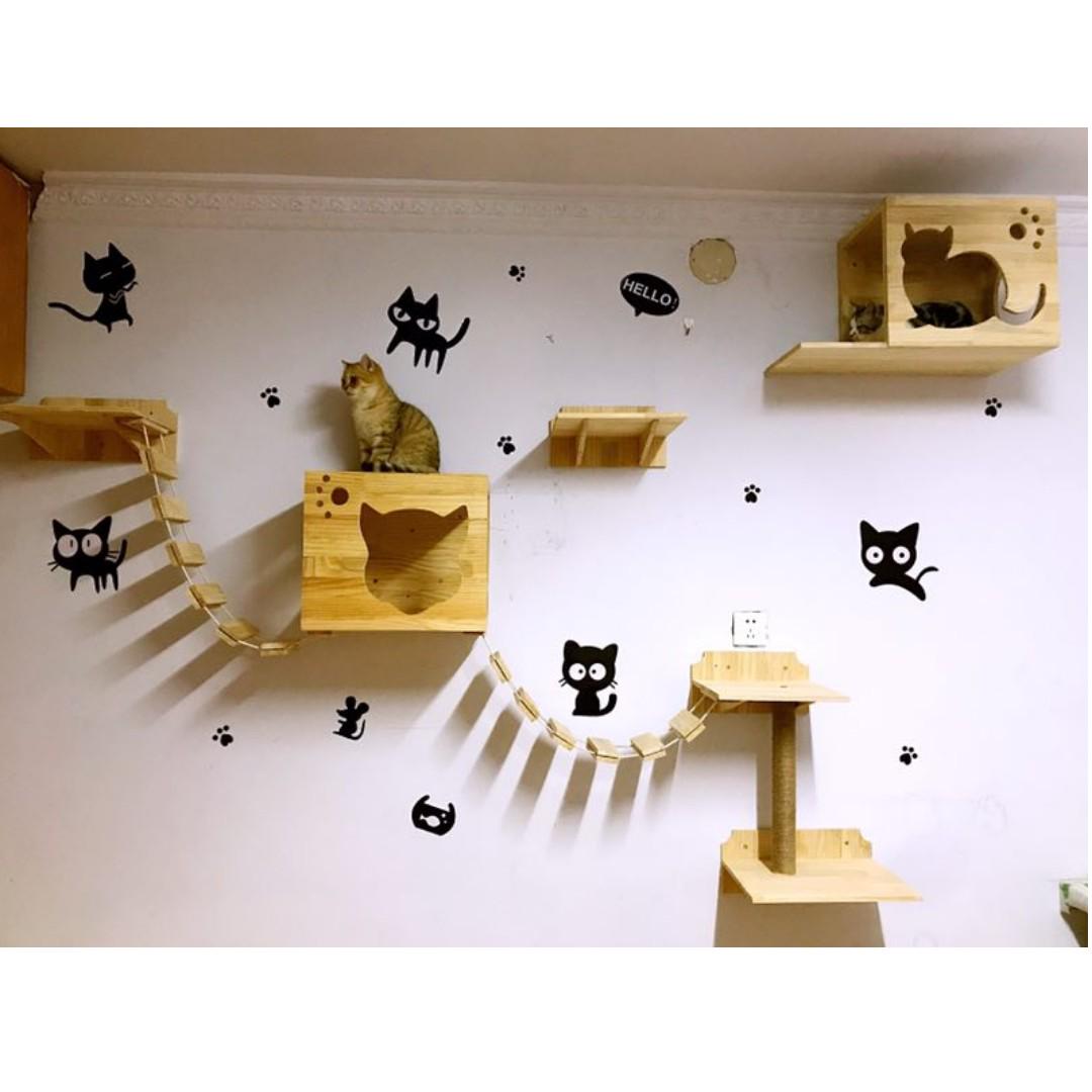 Cat wall accessories sales
