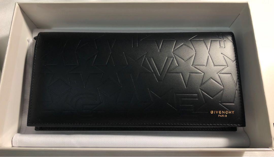 Givenchy long flap top wallet