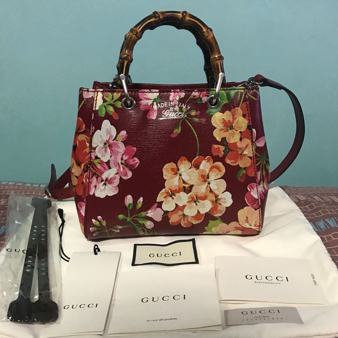 gucci bloom shoppers