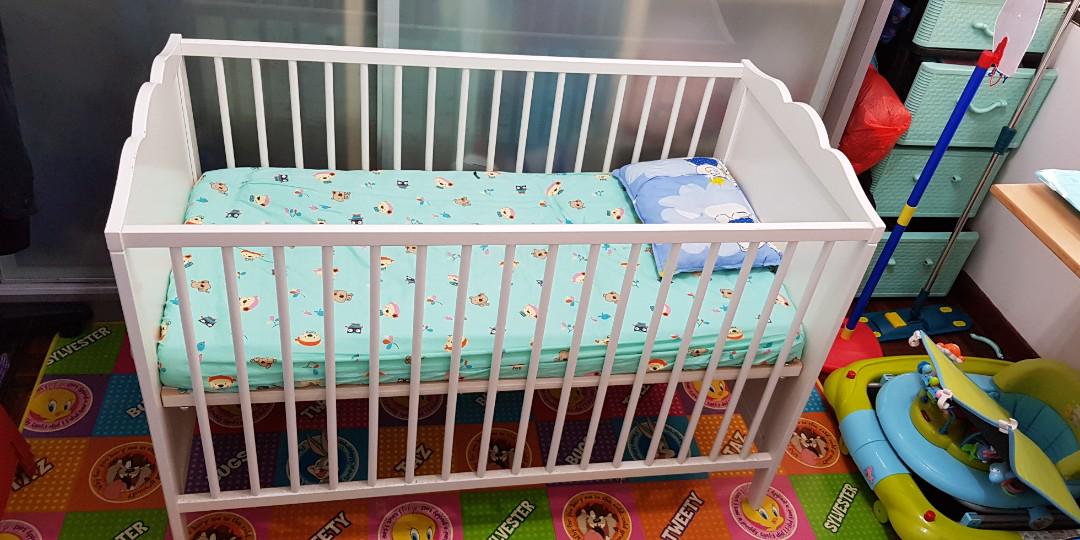 Ikea Baby Cot, Babies & Kids, Baby Nursery & Kids Furniture, Cots