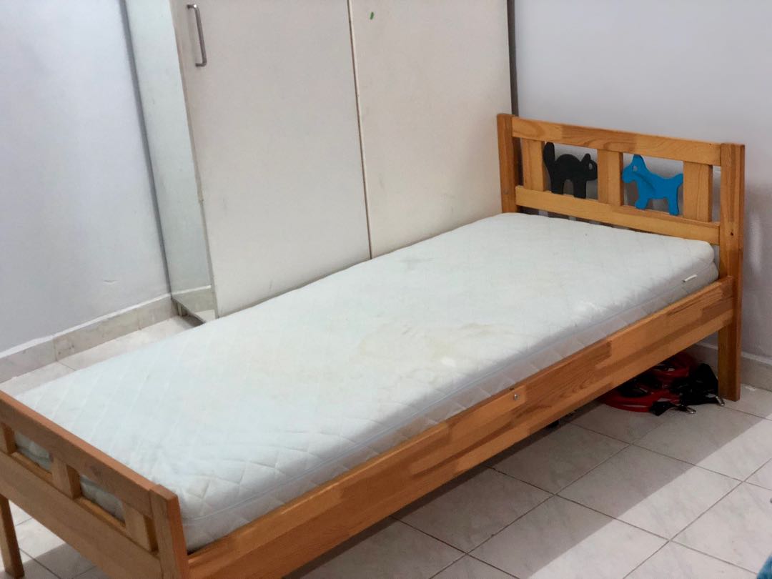 Ikea Katil Single Home Furniture On Carou