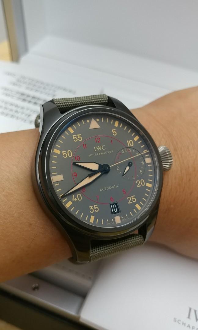 IWC 501902 TOP GUN Miramar 99 48mm big pilot 5xxxx 43 126000 53800 pm Rolex