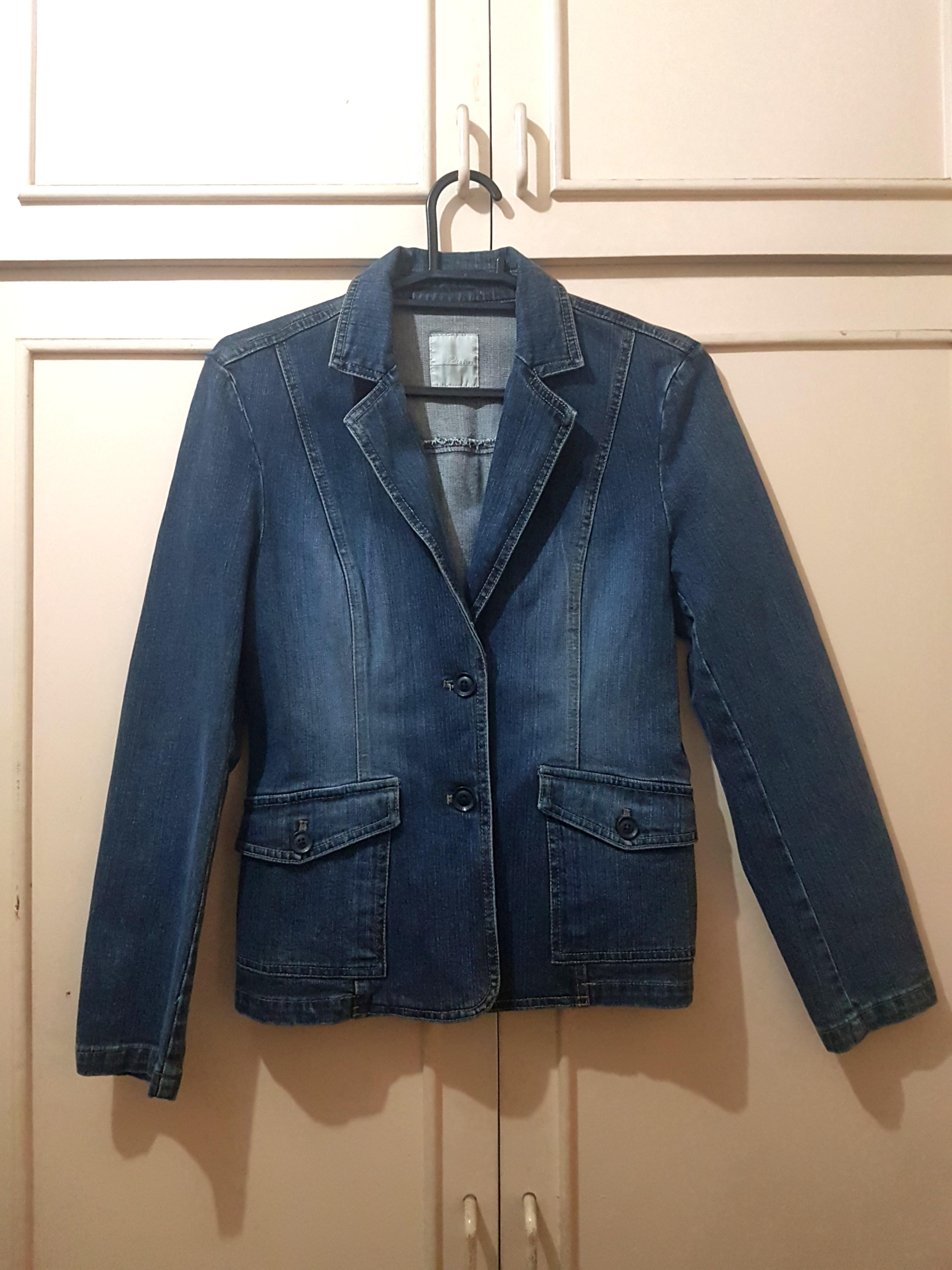 ladies indigo denim jacket