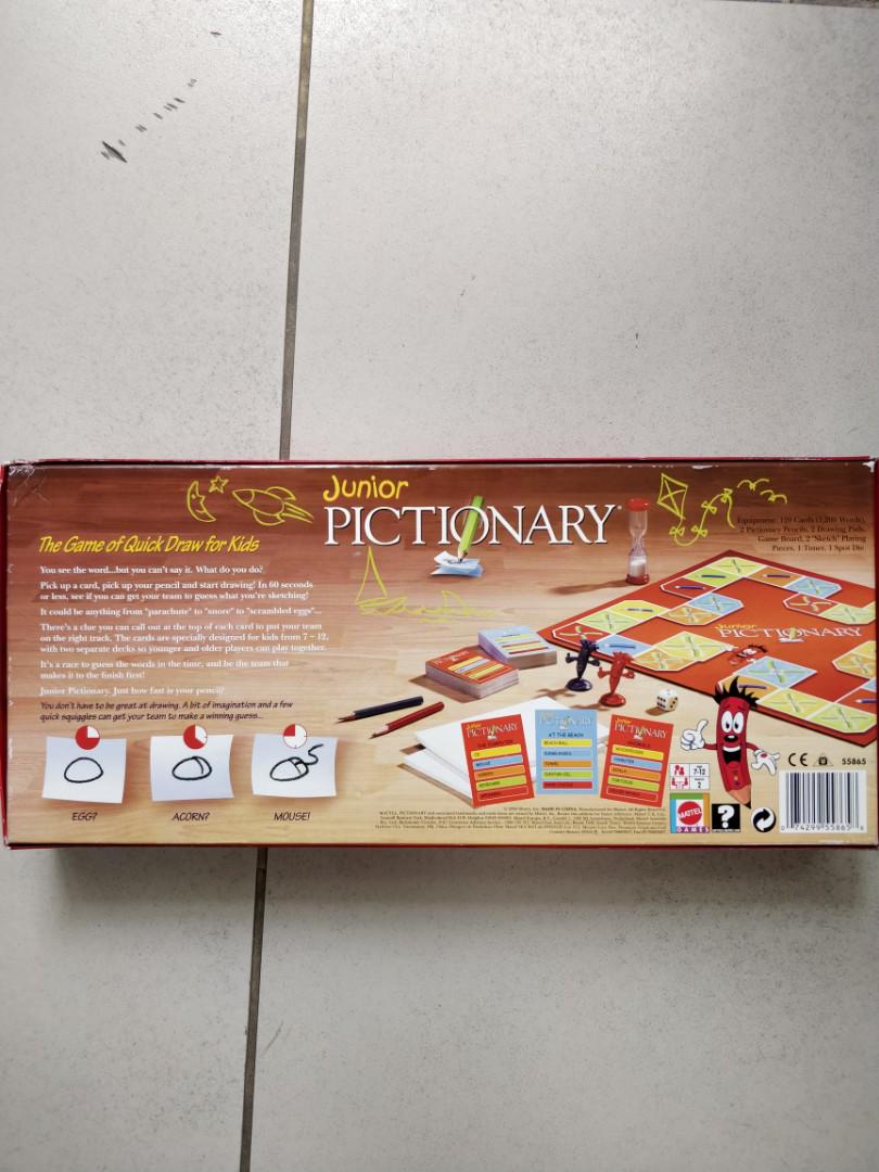 Junior Pictionary Kit, Babies & Kids, Infant Playtime on Carousell