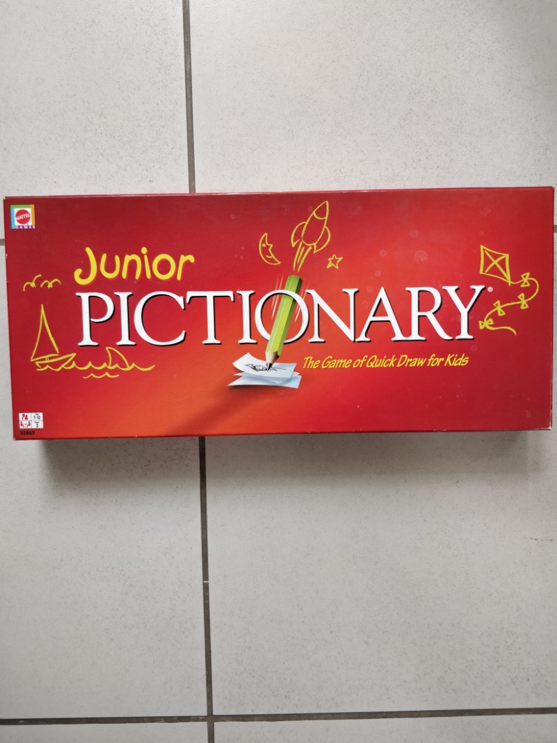 Junior Pictionary Kit, Babies & Kids, Infant Playtime on Carousell