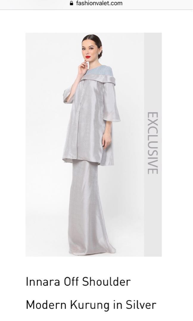 Baju kurung 2024 off shoulder