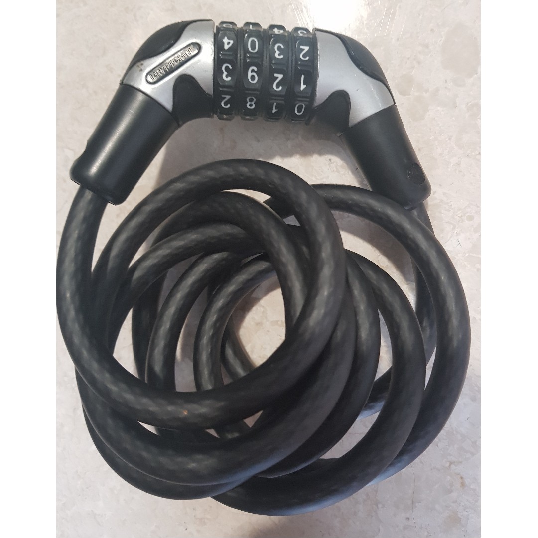 kryptonite kryptoflex 1018 combo cable lock