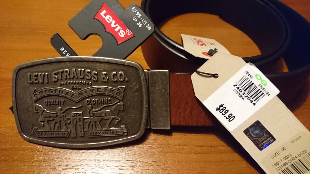 mens levi belts uk