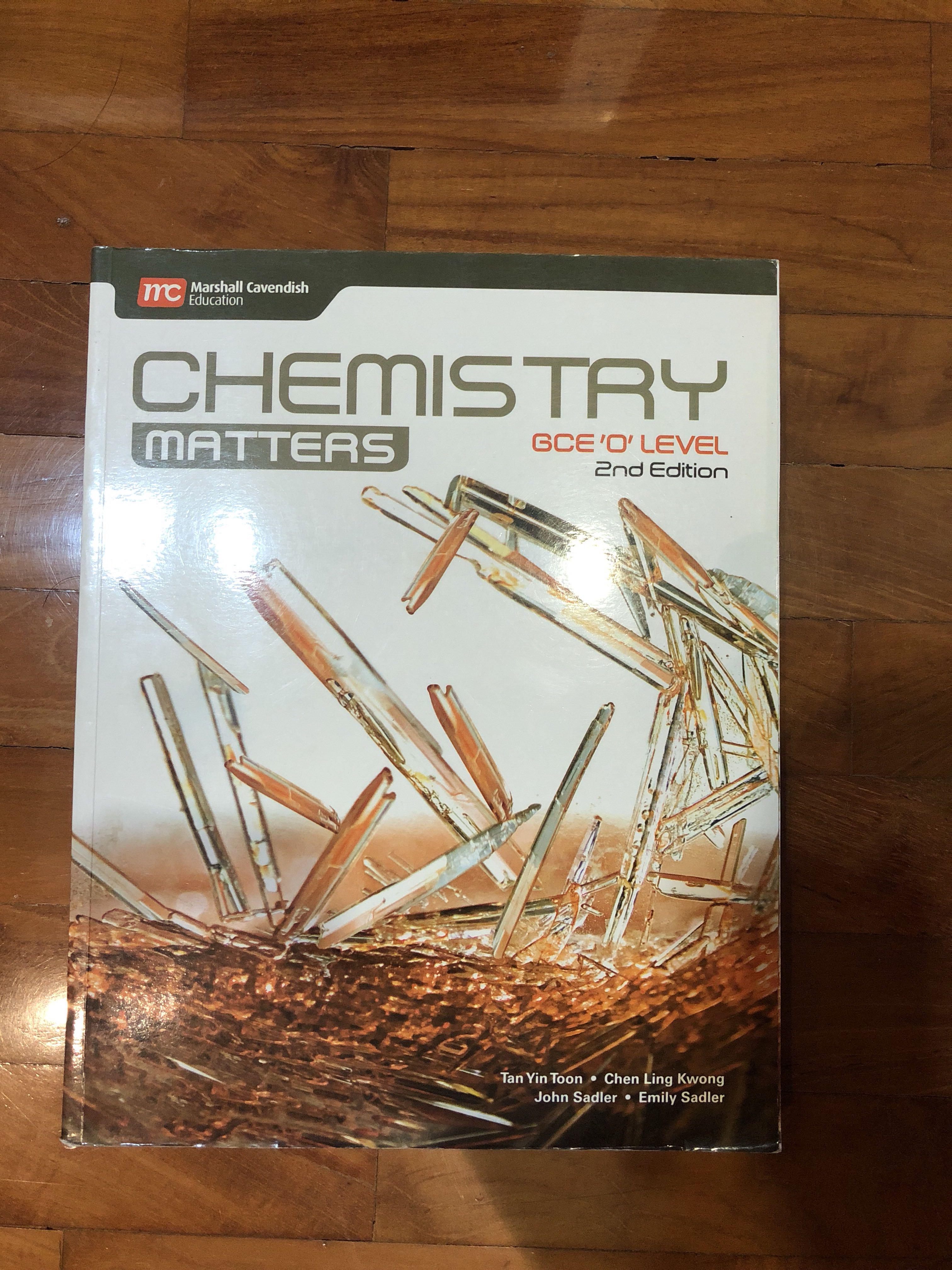 Marshall Cavendish Chemistry Matters 2nd Edition textbook, Hobbies ...