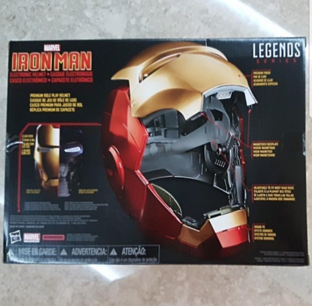 Marvel Iron Man Electronic Helmet Full Size 1 1 New
