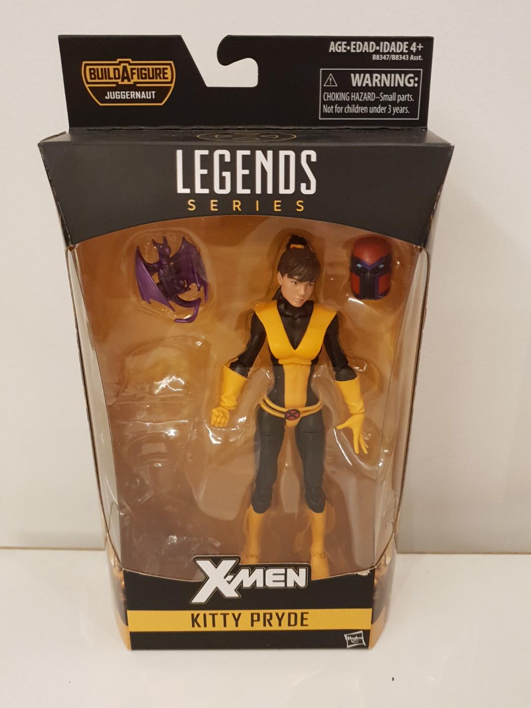 On Hand Marvel Legends Kitty Pryde Xmen No Juggernaut Baf Toys Games Bricks Figurines On Carousell
