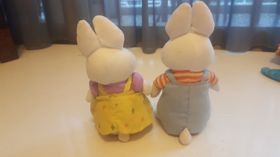 max and ruby soft toys