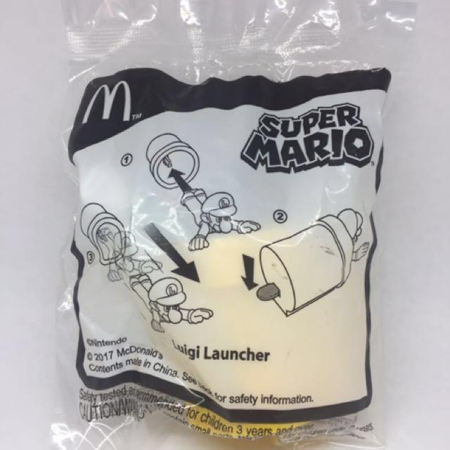 McDonald's Toy Collection - Luigi Launcher, Hobbies & Toys, Toys ...