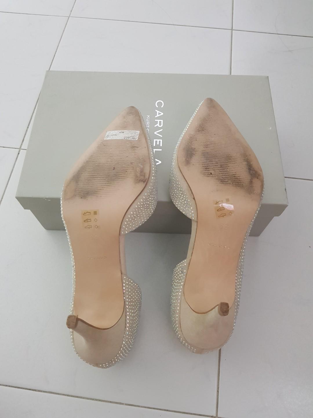MINT CARVELA Nude Heels Women s Fashion Footwear Heels on
