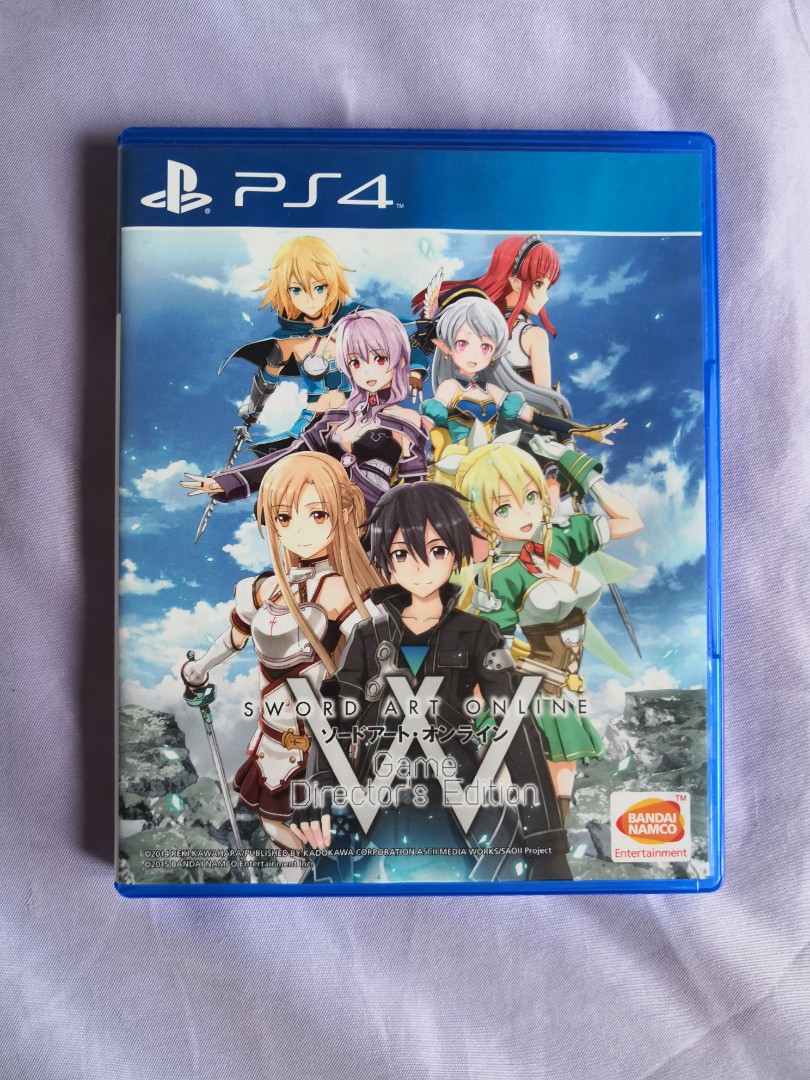 Mint Condition Ps4 Sword Art Online Game Director S Edition Video Gaming Video Games On Carousell Mint Condition Ps4 Sword Art Online Game Director S Edition Video Gaming Video Games On Carousell