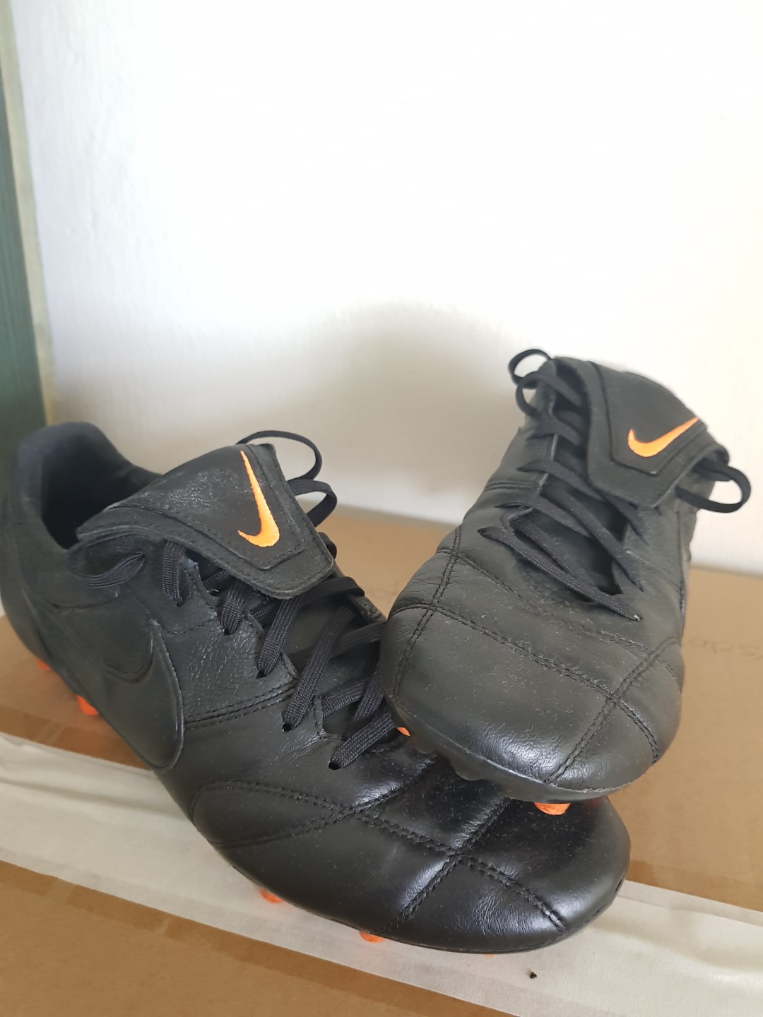 Nike Premier 2.0 Firm Ground Blackout Men s Fashion Footwear Boots on Carousell