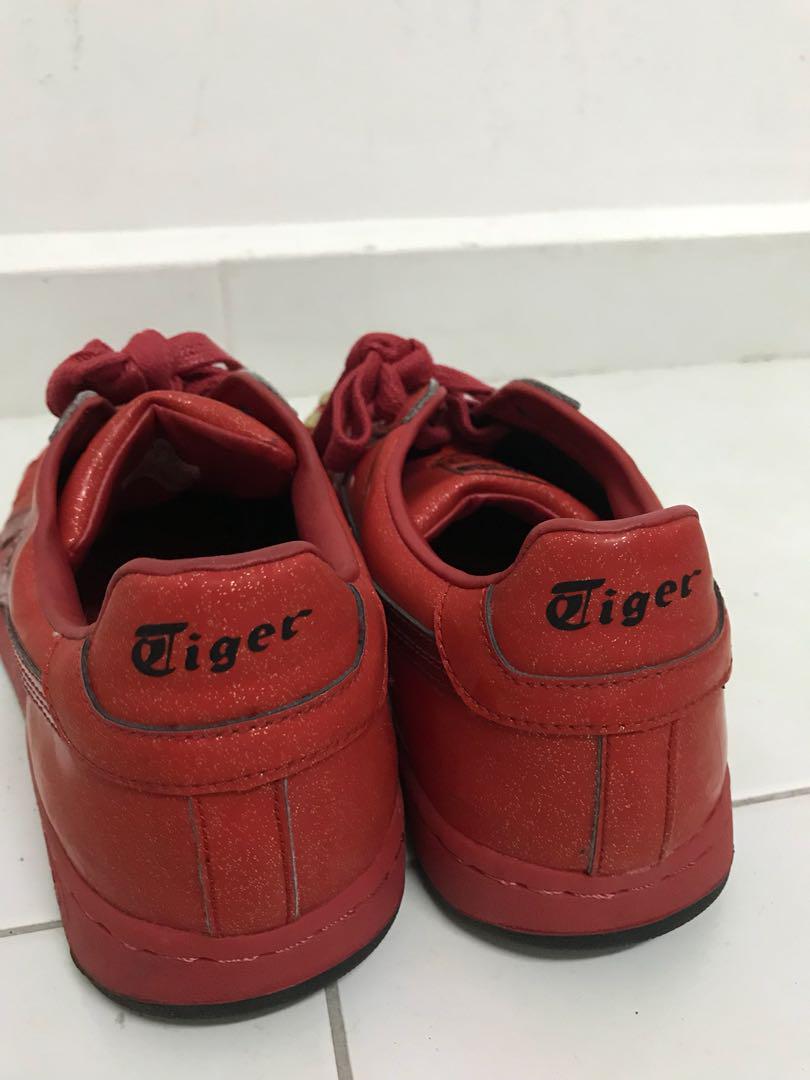 Red studded sneakers shop