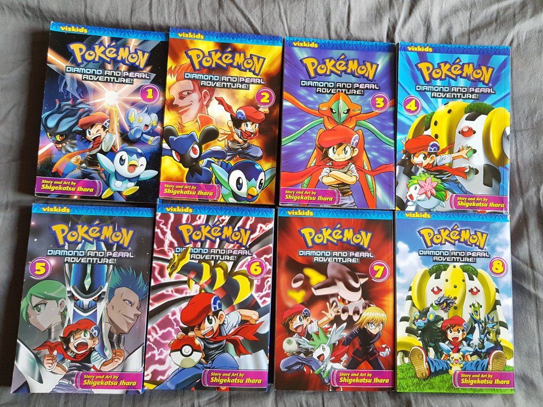 Get Wallpaper Pokemon Diamond And Pearl Adventure Comic Series Books Free HD