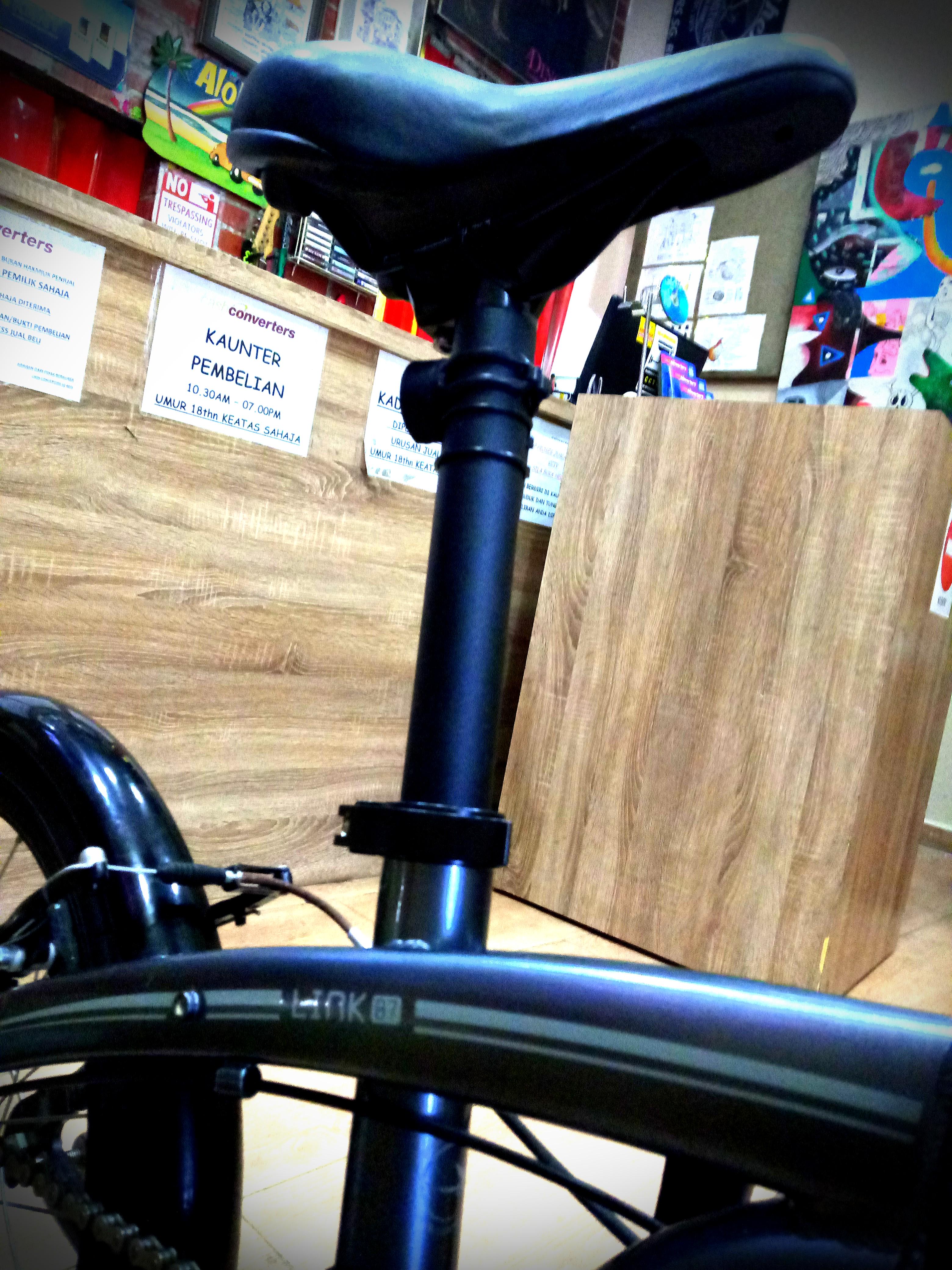 Pre Loved TERN LINK B7 Folding Bike Black Sports Equipment