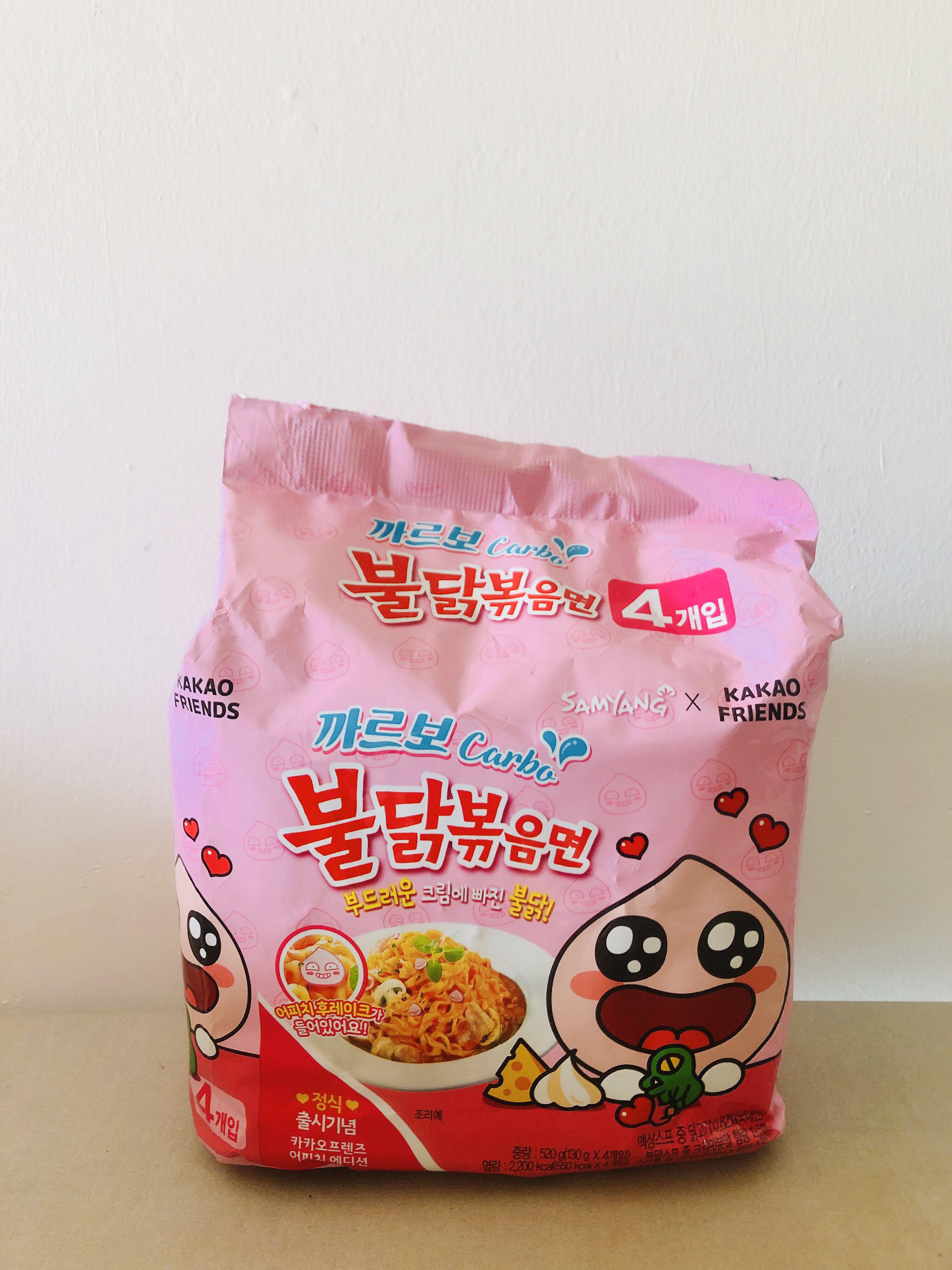 Samyang X Kakao Friends Noodles Apeach Edition From Korea Food And Drinks Rice And Noodles On 6947