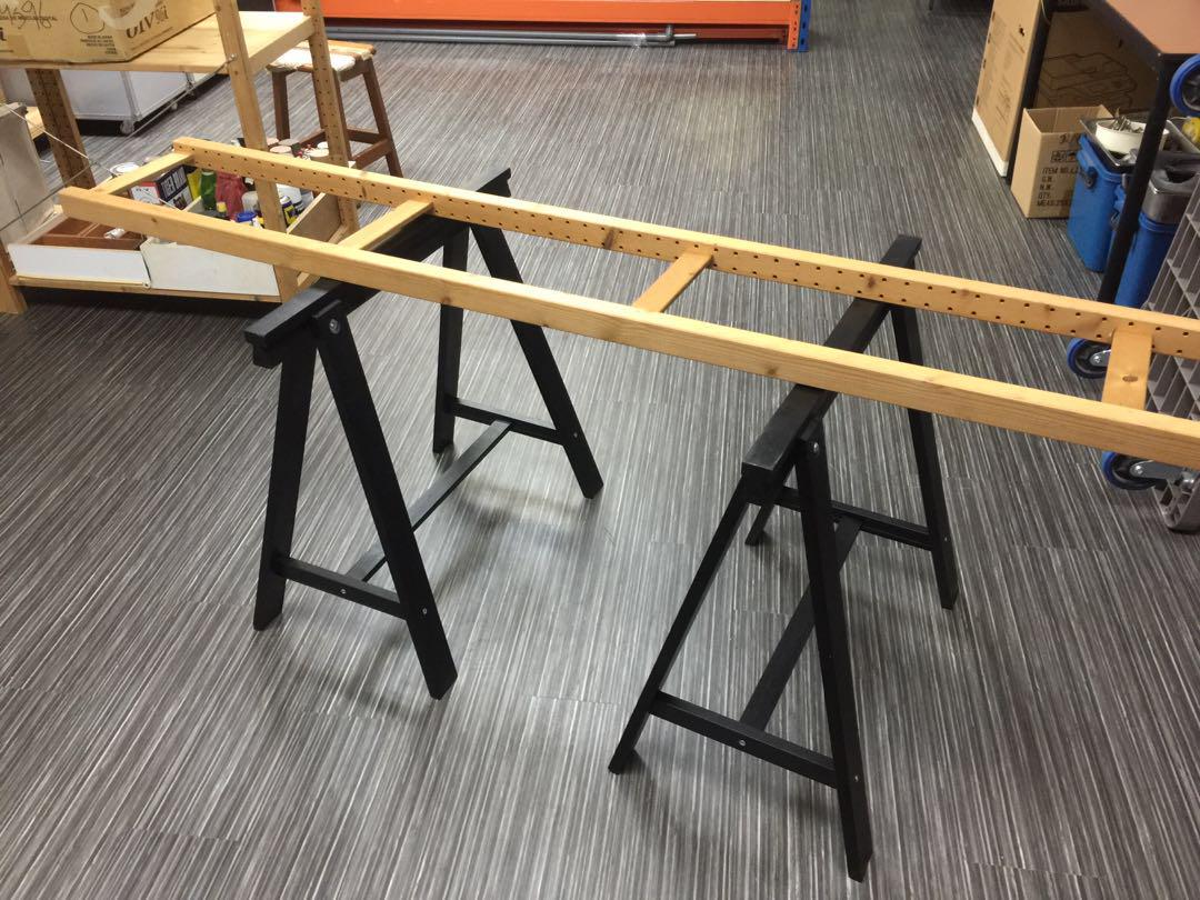 Saw Horse Style Table Legs Furniture Tables Chairs On Carousell