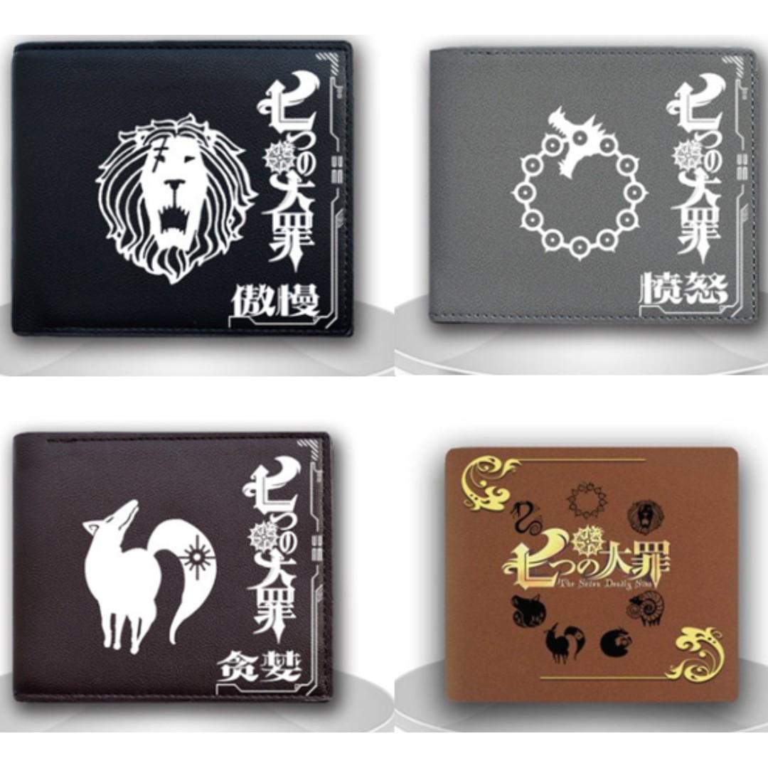 Get Wallpaper Seven Deadly Sins Leather Insignia Anime Wallet Nanatsu No Taizai Free