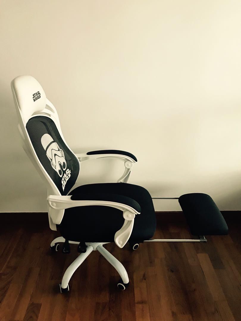 Star Wars gaming chair (Storm Trooper), Furniture, Tables