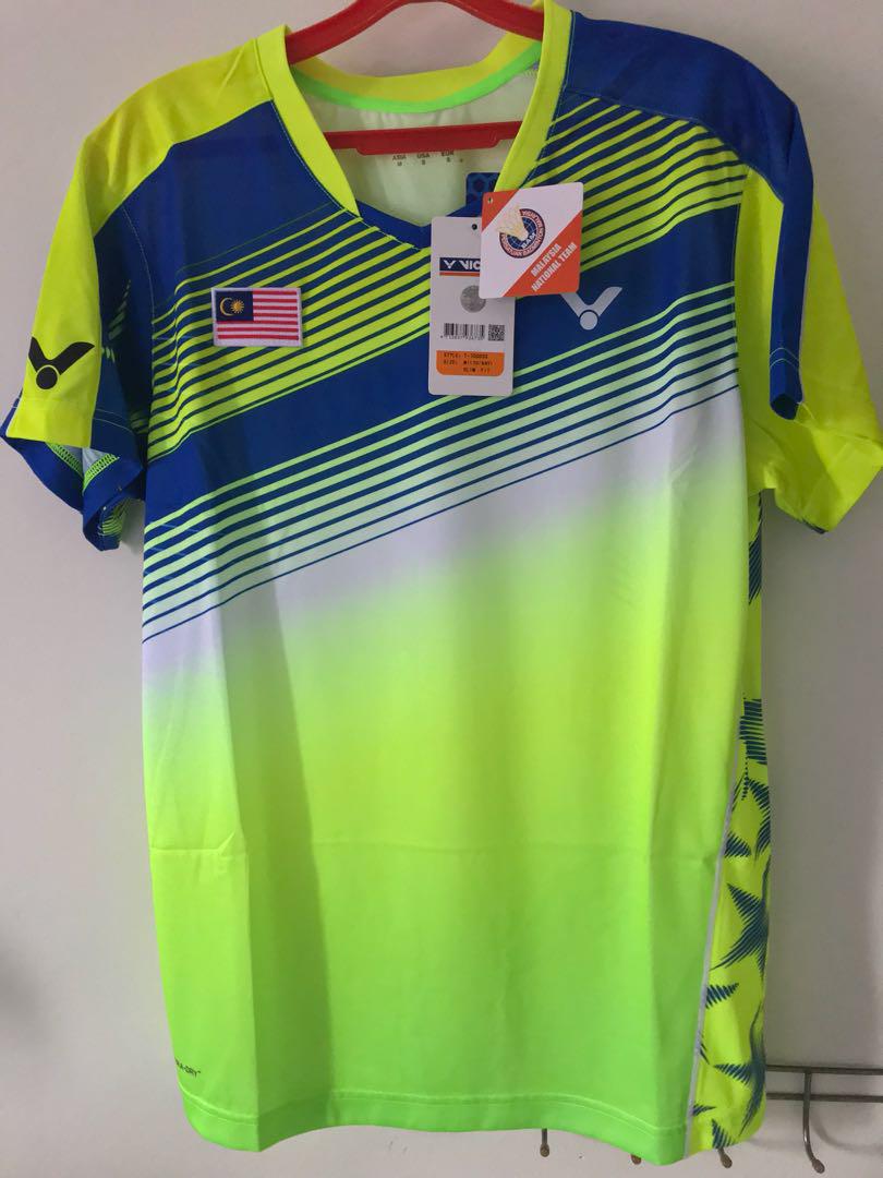 SUPER SALE BNWT Victor Malaysia Badminton Team Jersey 2017