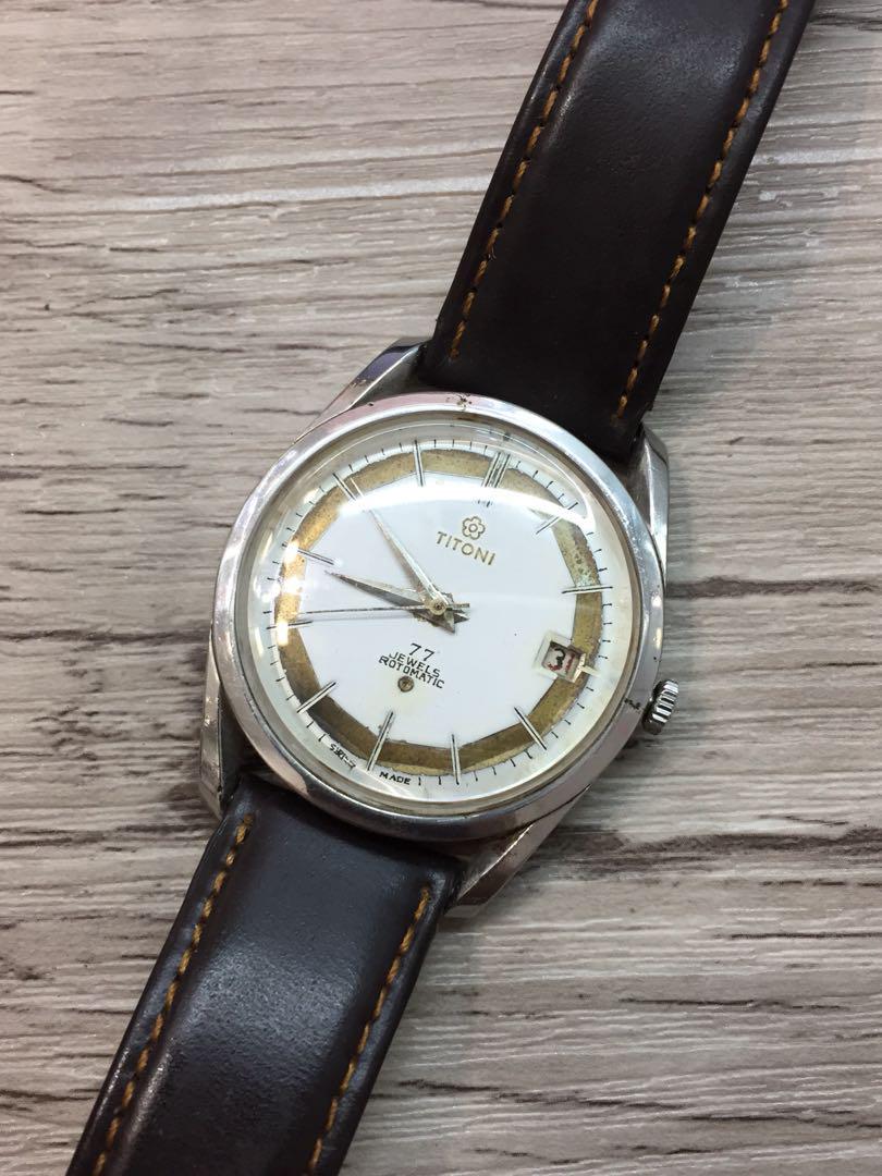 Titoni Date 77 Jewels Automatic