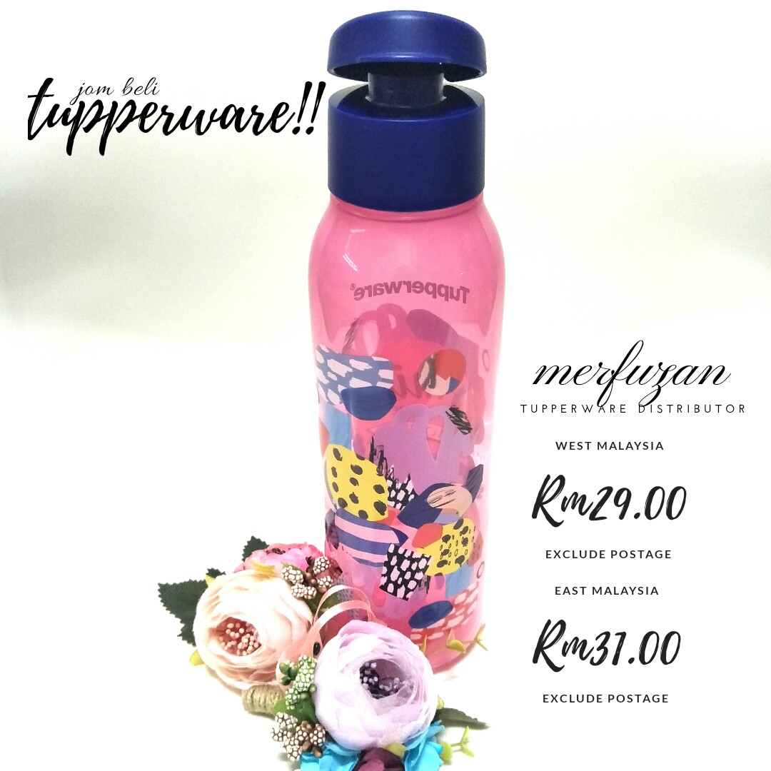 Tupperware Cool N Chic Eco Bottle Peralatan Dapur Di Carousell