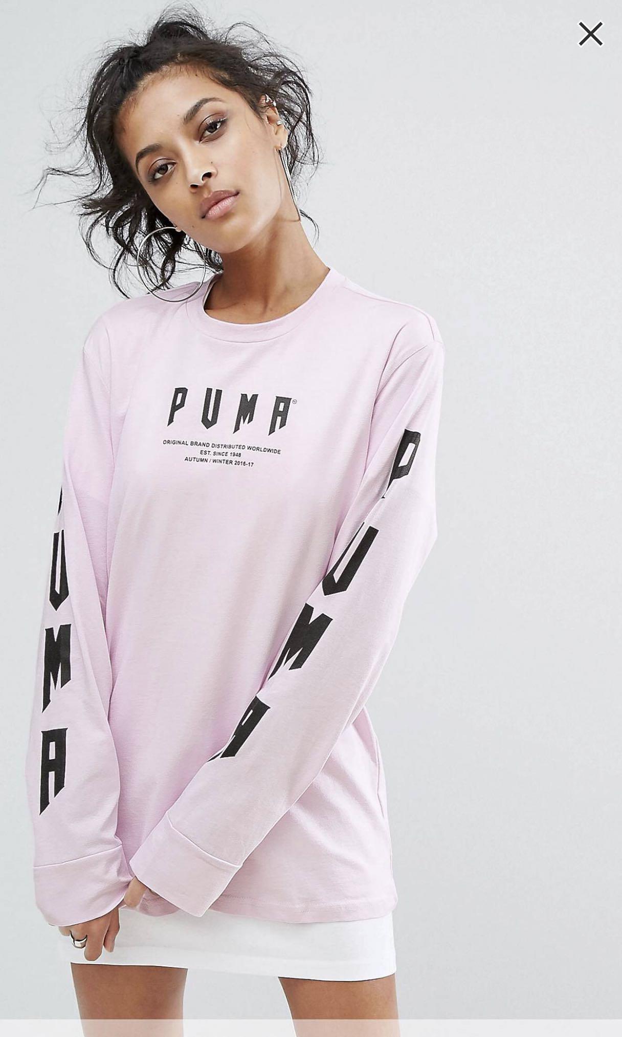 puma oversized t shirt
