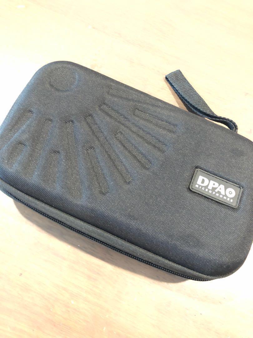 Used Dpa Microphones D Fine Headset Zipper Case Electronics