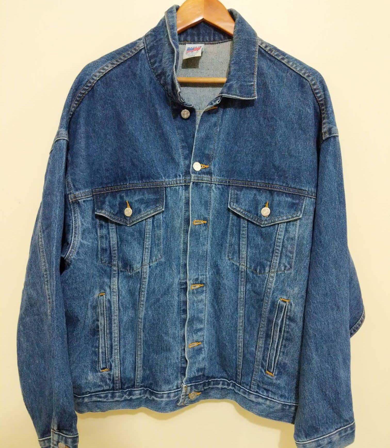 Vintage 90s coca shop cola denim jacket