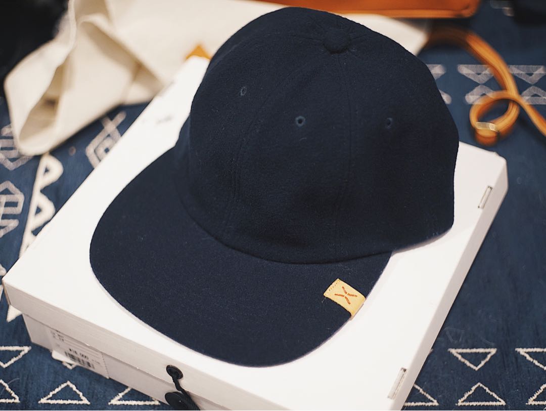 Visvim Excelsior Cap WOOL/LINEN, 男裝, 手錶及配件, 棒球帽、帽