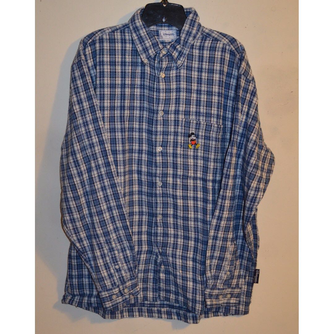 mickey mouse flannel shirt