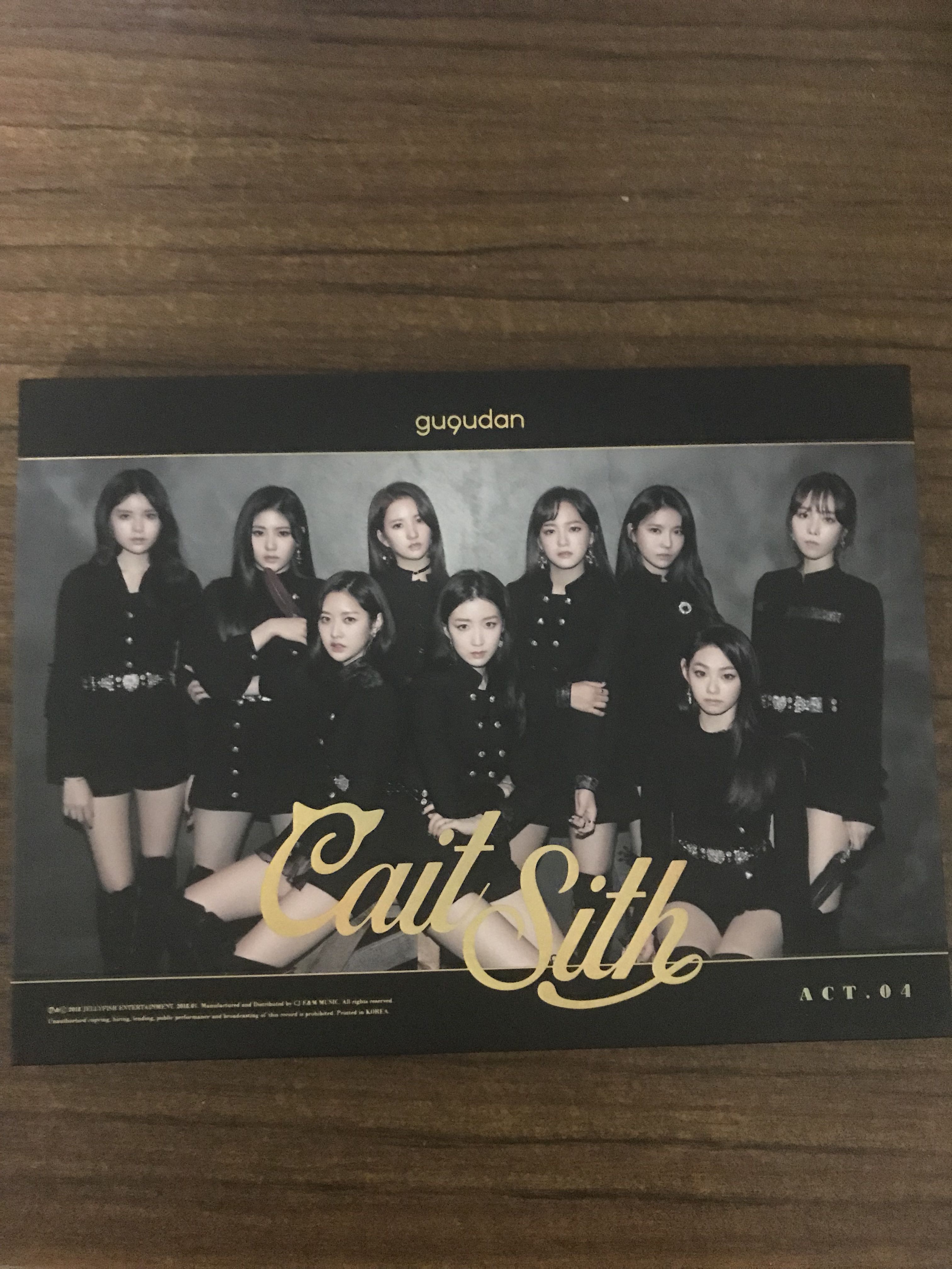 Wts Gugudan Cait Sith Unsealed Album Entertainment K Wave On Carousell