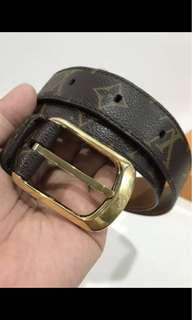 Used authentic LV belt